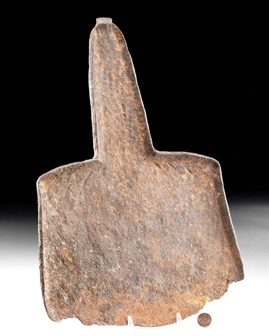 19th C. Yoruba Iron Afo Currency - Shovel Head (1 of 3)