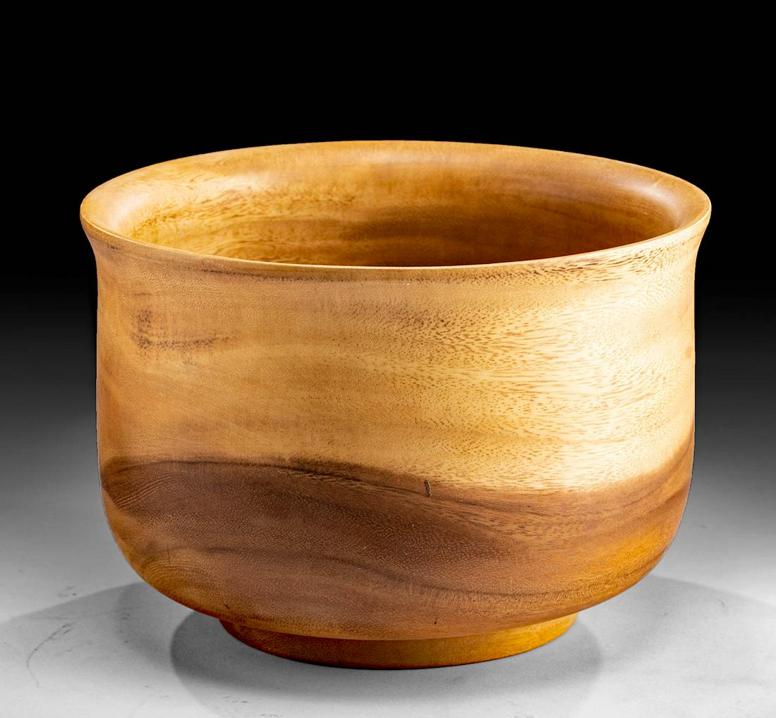 Vintage Hawaiian Monkeypod Wood Bowl (1 of 6)
