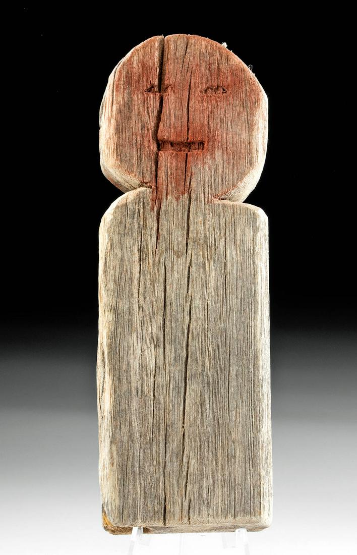 Late 19th C. Navajo Wooden Healing Effigy (1 of 3)