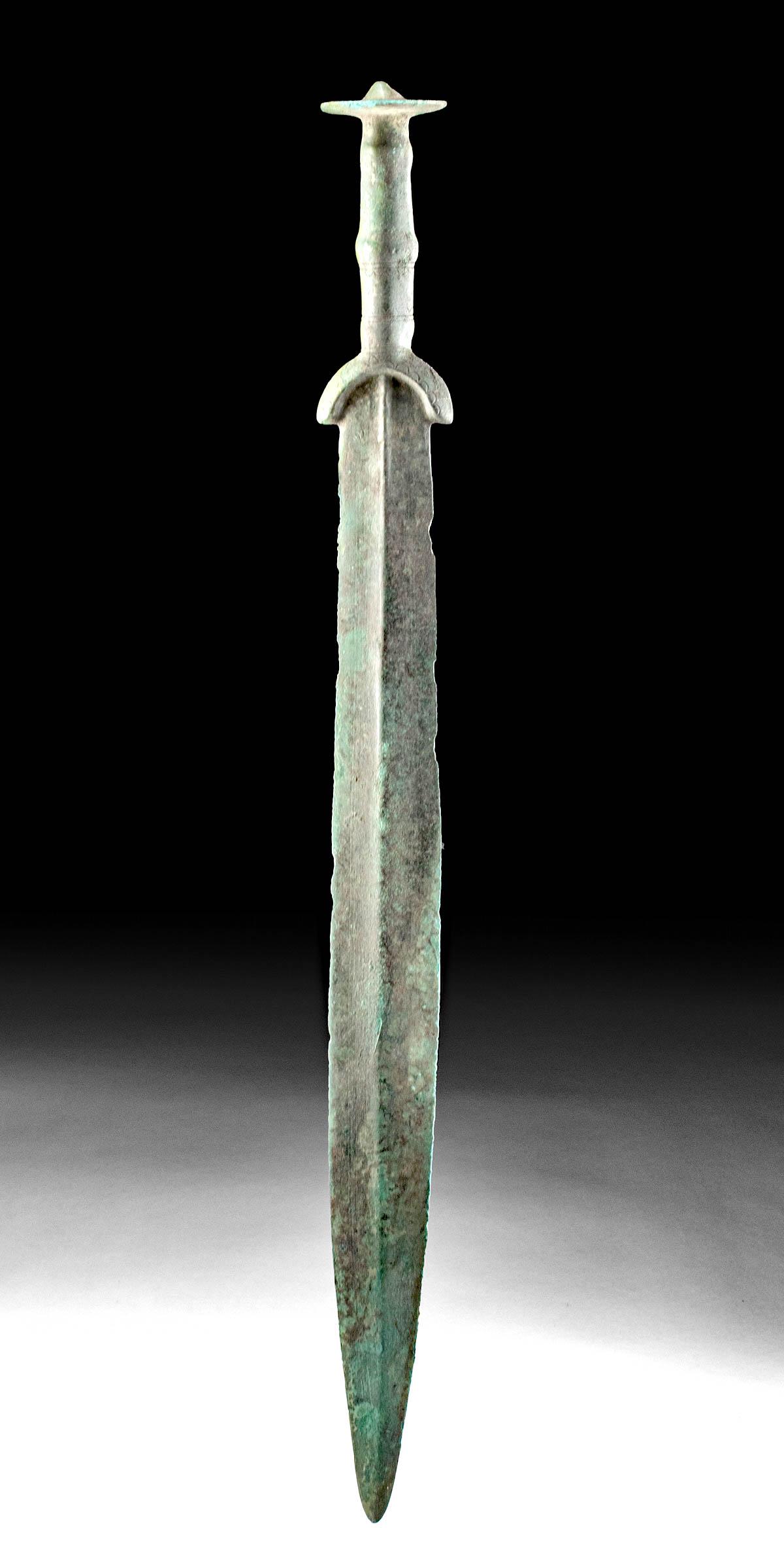 Rare Late Bronze Age Hallstatt Bronze Short Sword (1 of 3)