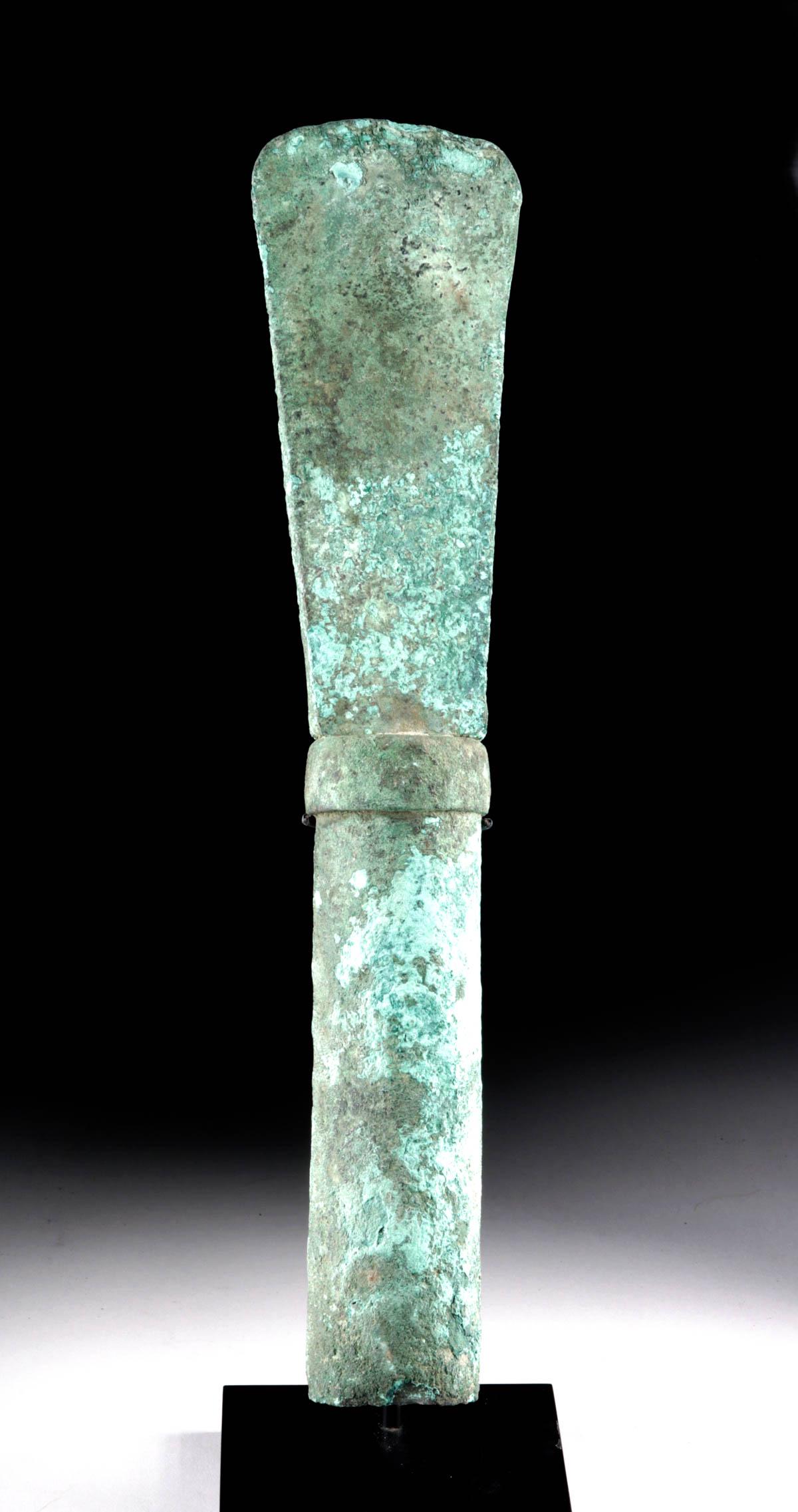 Large Moche Copper Ceremonial Chisel / Tumi (1 of 4)