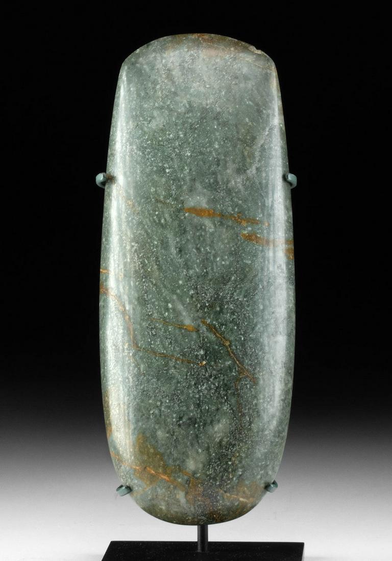 Olmec Jadeite Celt (1 of 4)