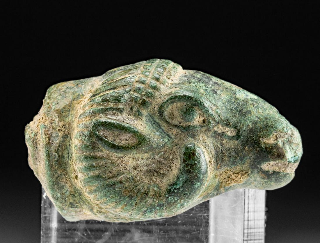 Roman Leaded Bronze Ram's Head (1 of 4)