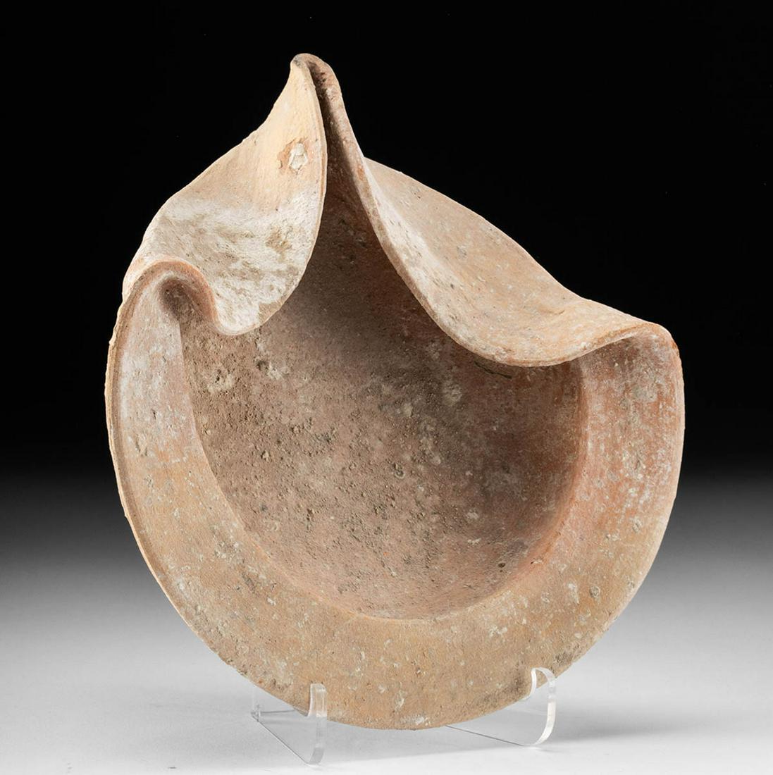 Holyland Redware Oil Lamp (1 of 5)