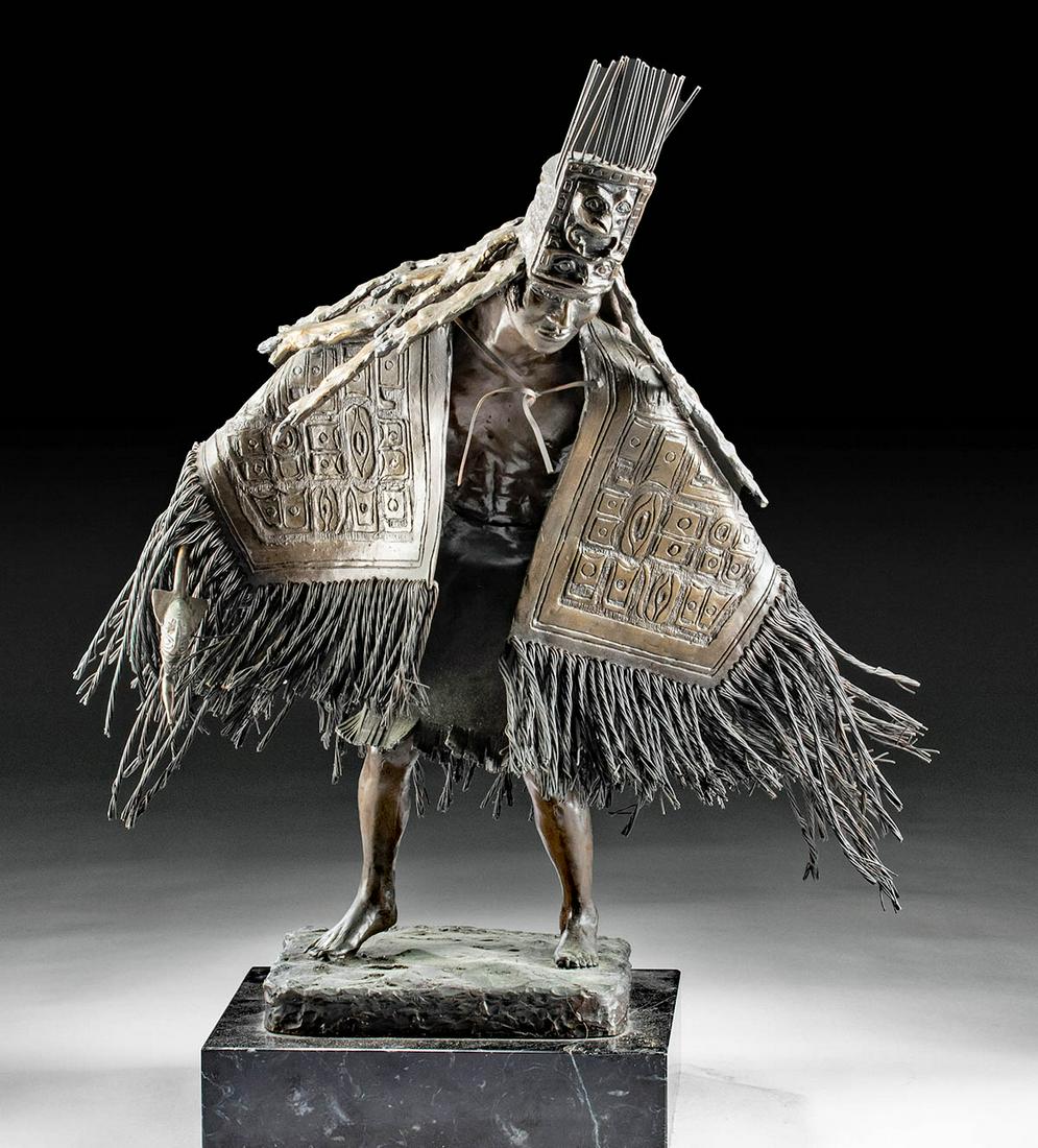 H. Dale Bronze "Tlingit Dancer" 1984 (1 of 4)