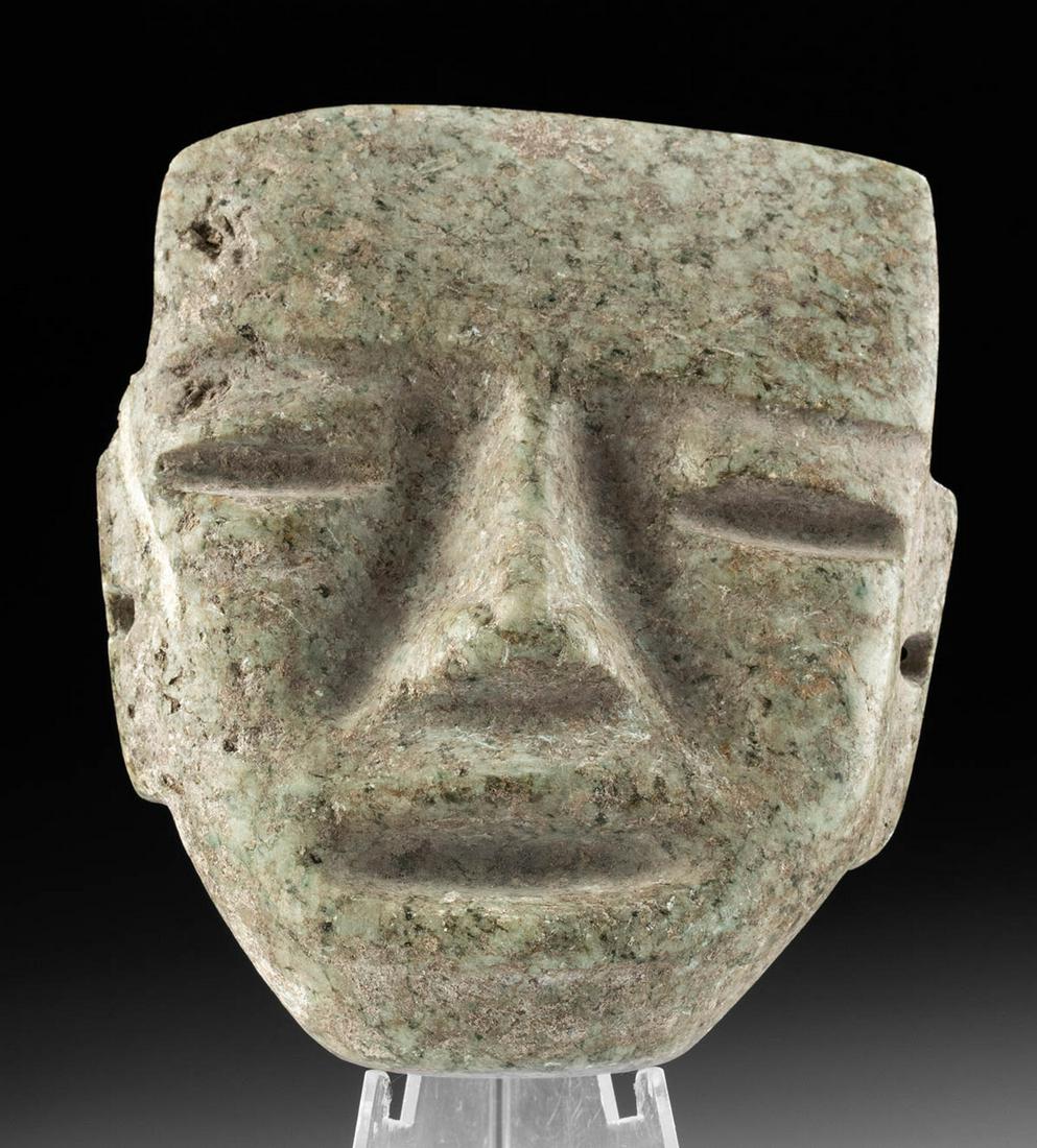 Teotihuacan Greenstone Face Mask (1 of 3)