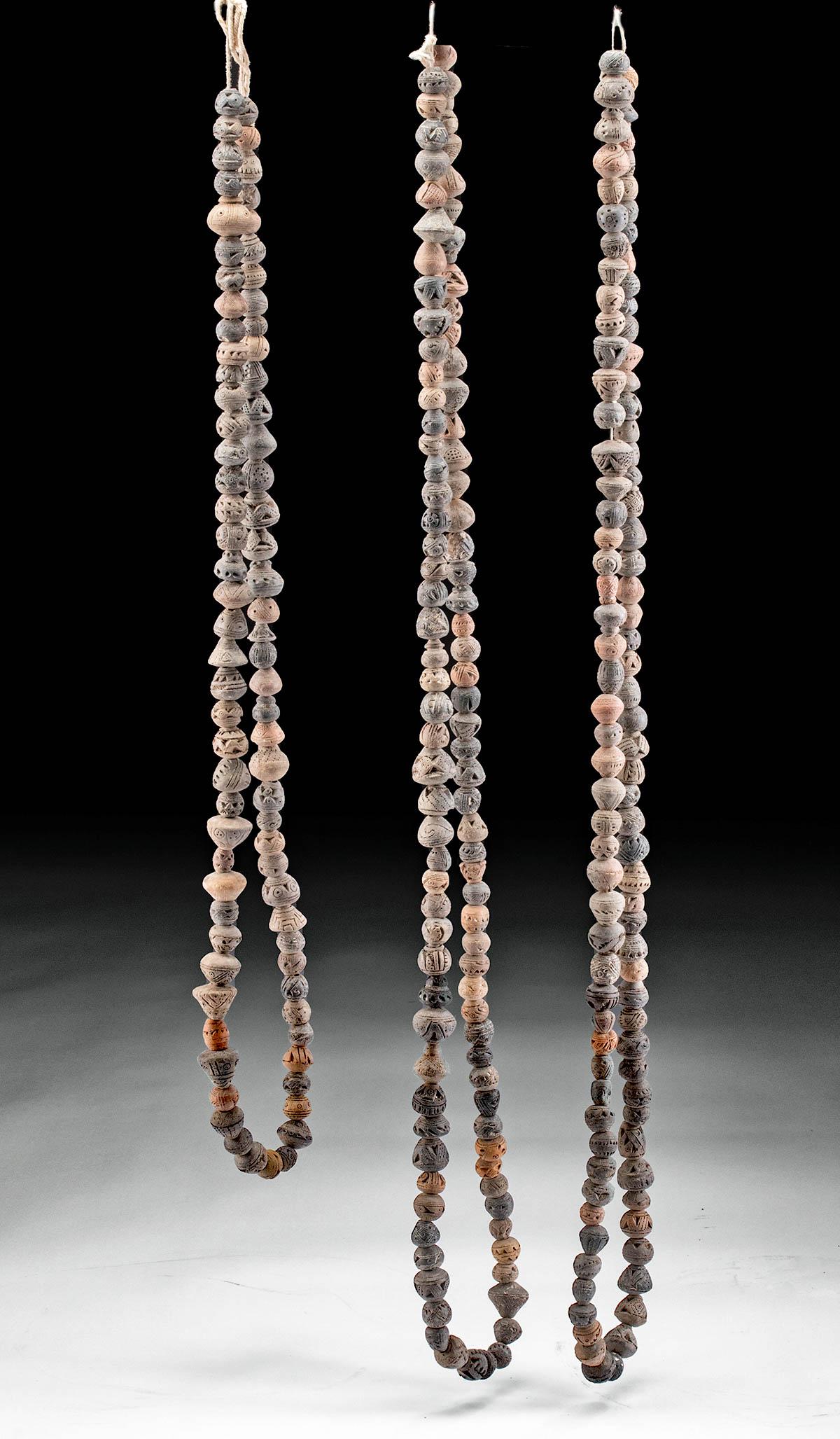 Wearable Strand Ecuadorian Manabi Spindle Whorl Beads (1 of 2)