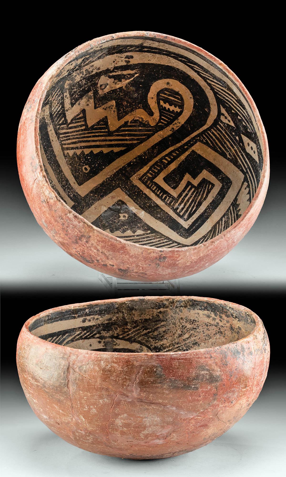 Anasazi / Ancestral Puebloan Gila Black-On-White Bowl (1 of 7)
