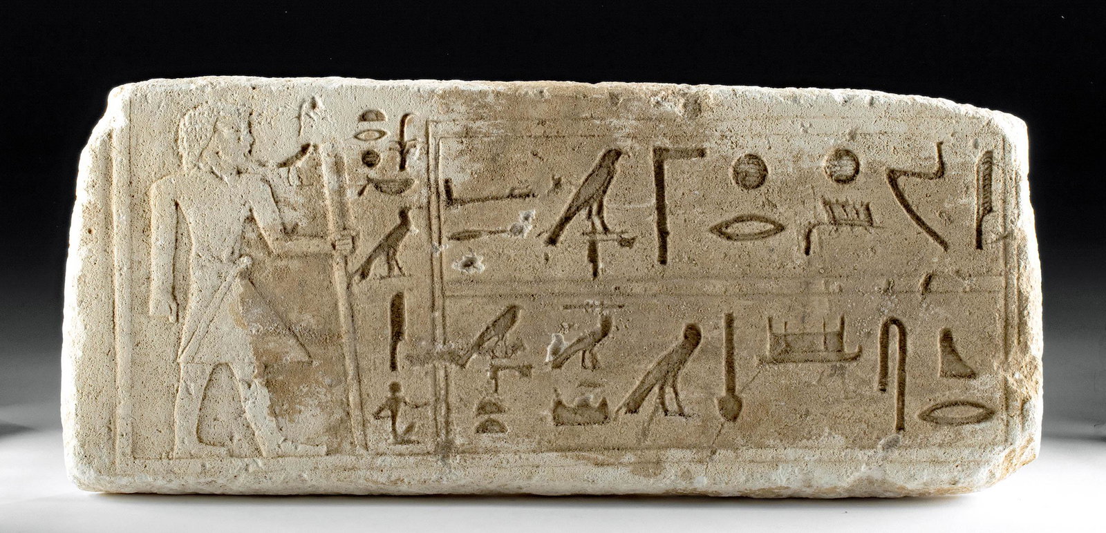 Translated Egyptian Limestone Panel for Kai the Younger (1 of 4)