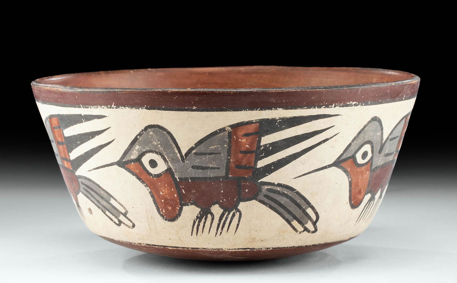 Nazca Polychrome Bowl w/ Hummingbirds (1 of 5)