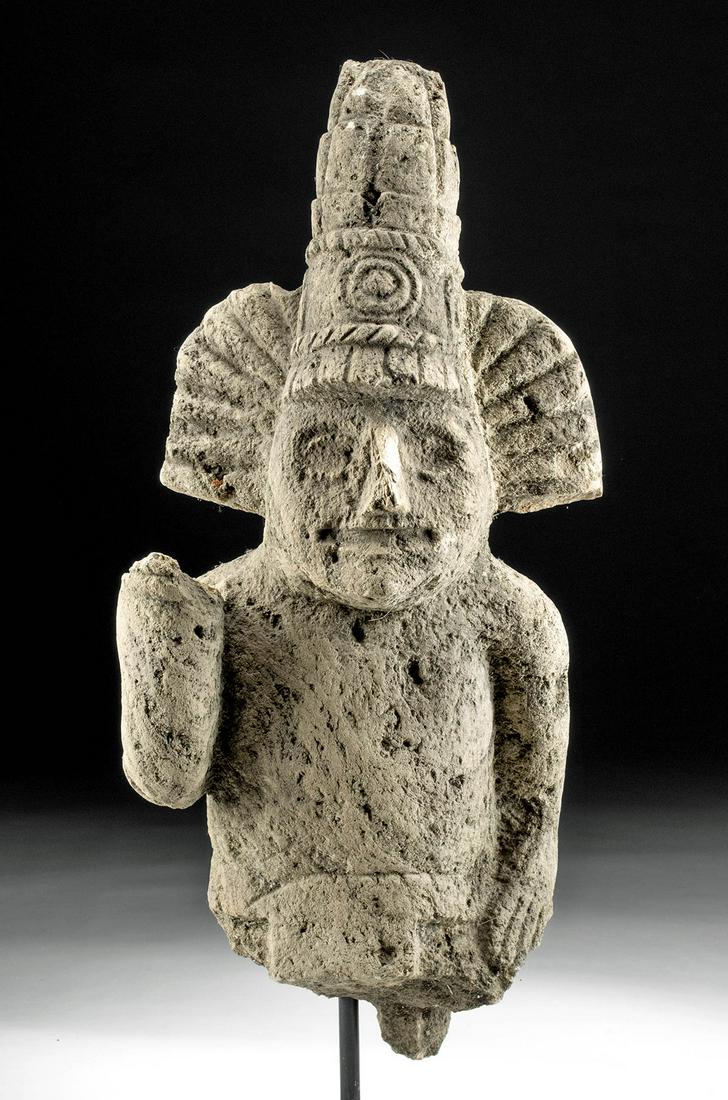 Toltec Stone Bust of a Lord - Ex Stendahl (1 of 4)