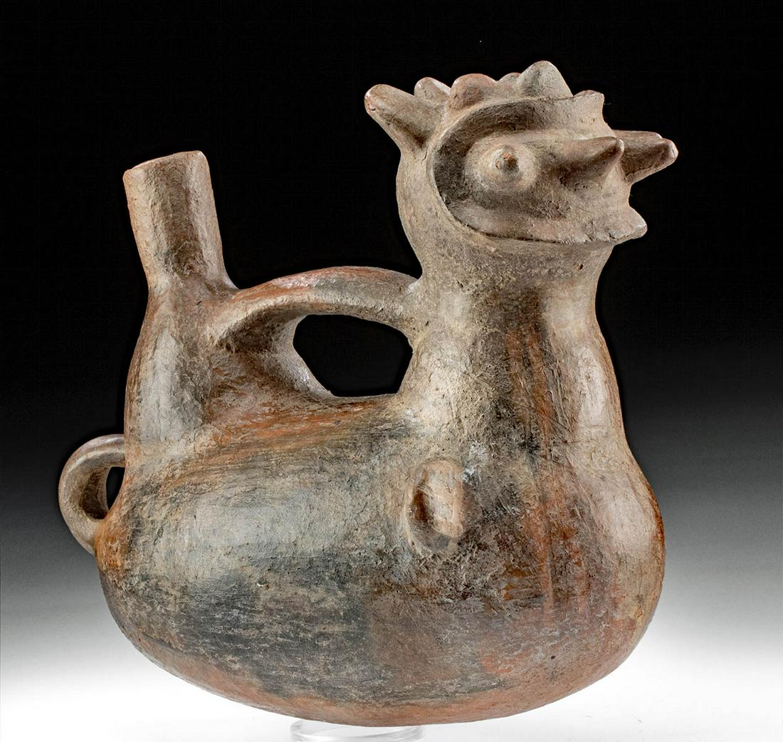 Viru Pottery Zoomorphic Stirrup Vessel - ex Museum (1 of 5)