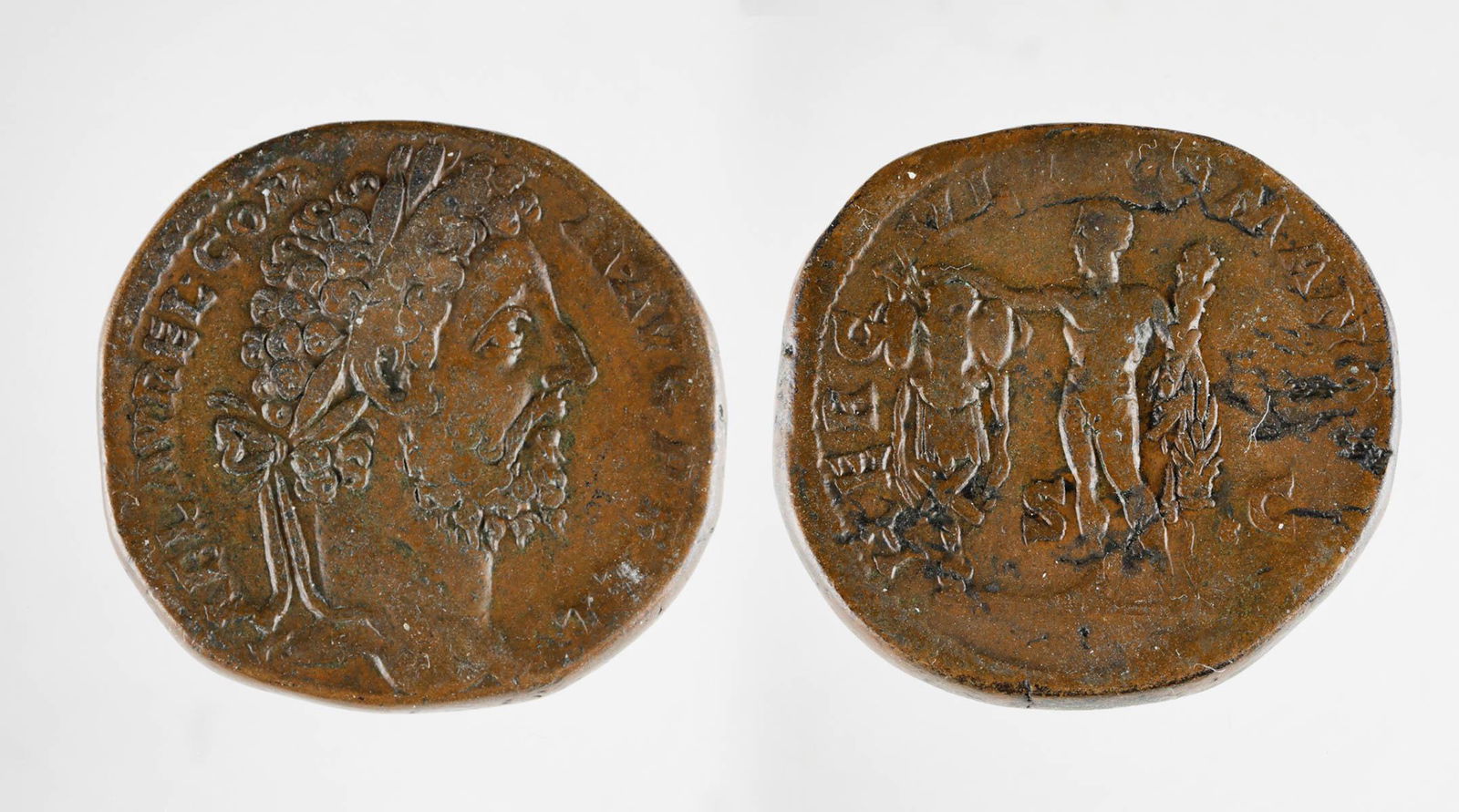 Roman Bronze Sestertius - Commodus (1 of 3)