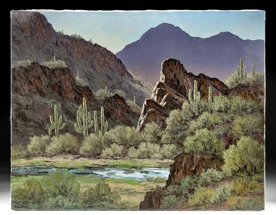 Suzanne Nyberg Painting - Desert Landscape - 2000s (1 of 4)