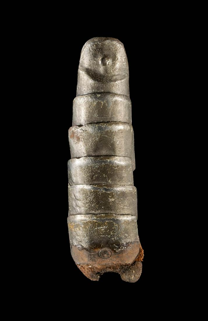 16th C. German Steel & Leather Finger Armor (1 of 3)