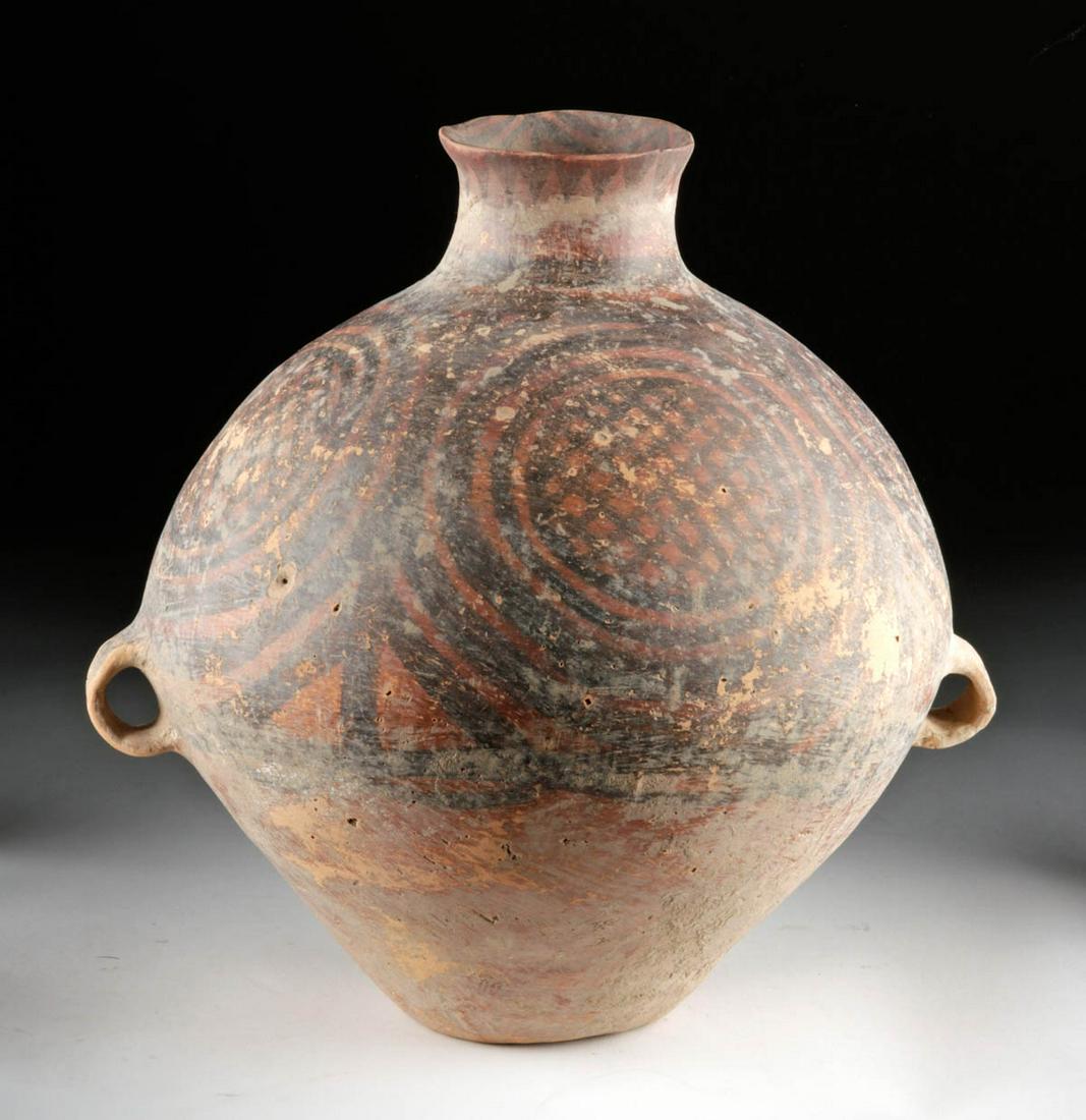 Large Chinese Neolithic Painted Pottery Vessel (1 of 6)
