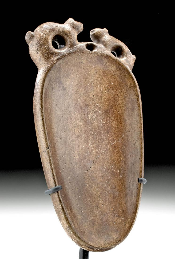 Chavin Stone Tablet / Necklace - Jaguar Finials (1 of 5)