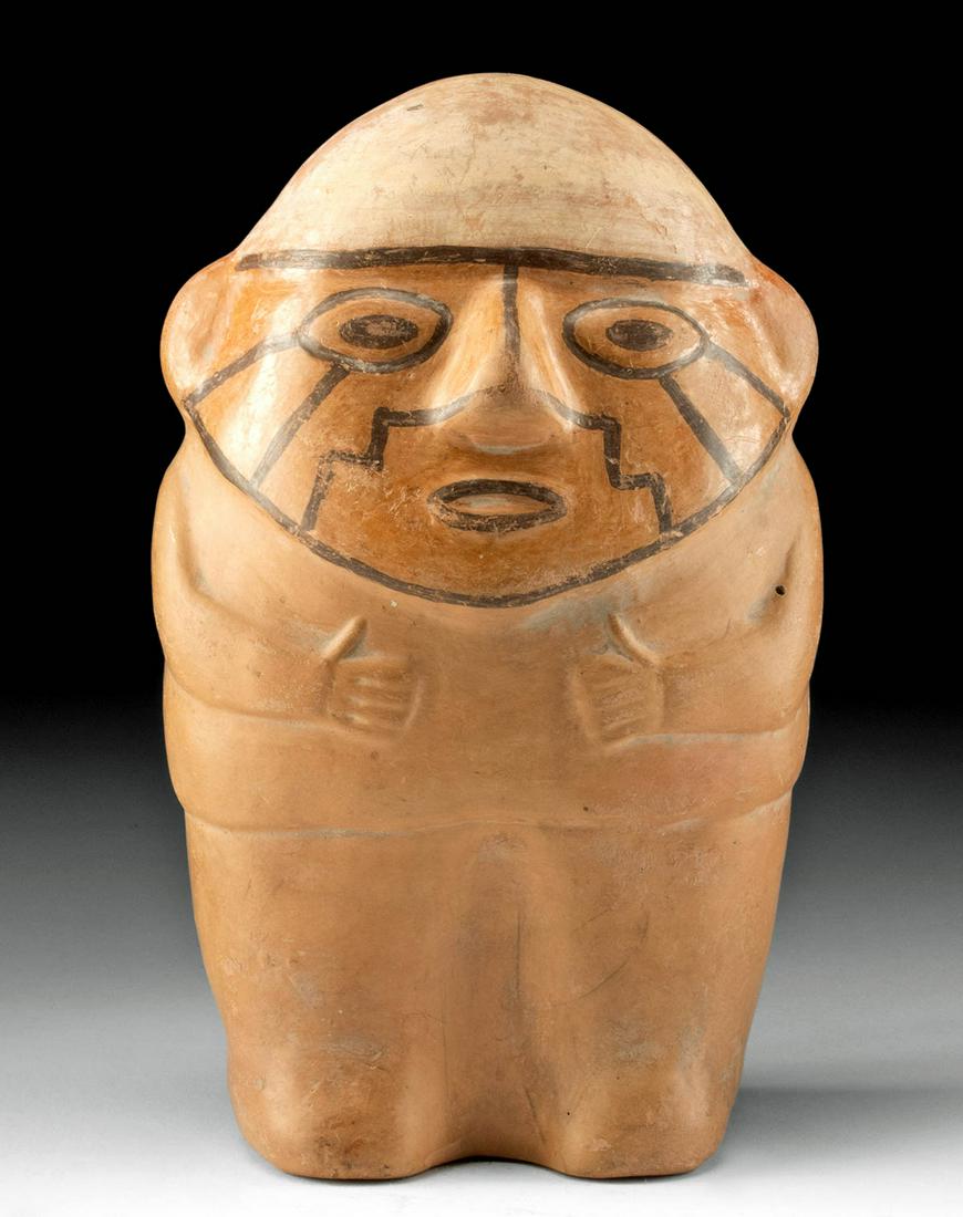 Huari Pottery Standing Figure w/ Face Paint (1 of 4)