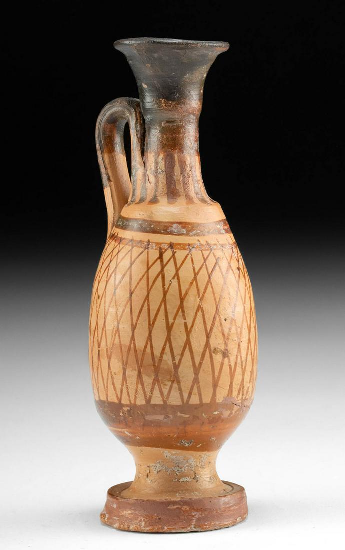 Greek Apulian Pottery Net Lekythos (1 of 4)
