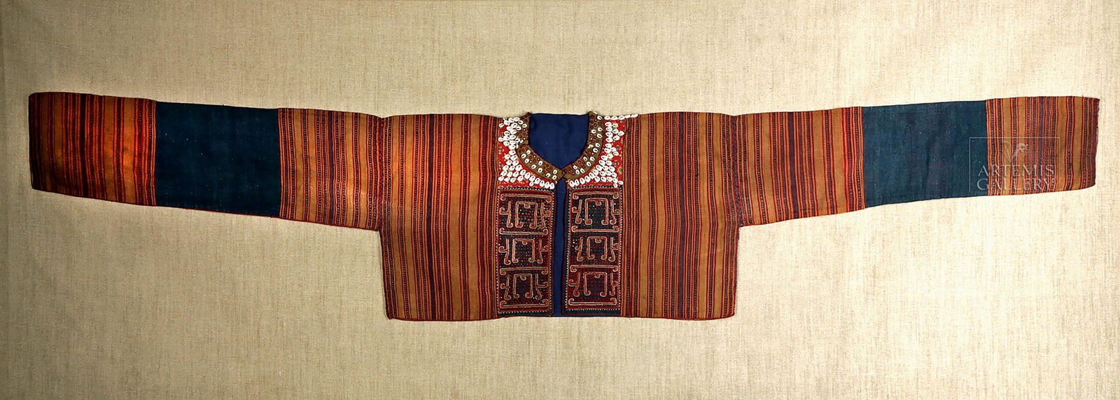 Sumatra Kauer Textile Jacket w/ Cowrie Shells, ca. 1900 (1 of 4)