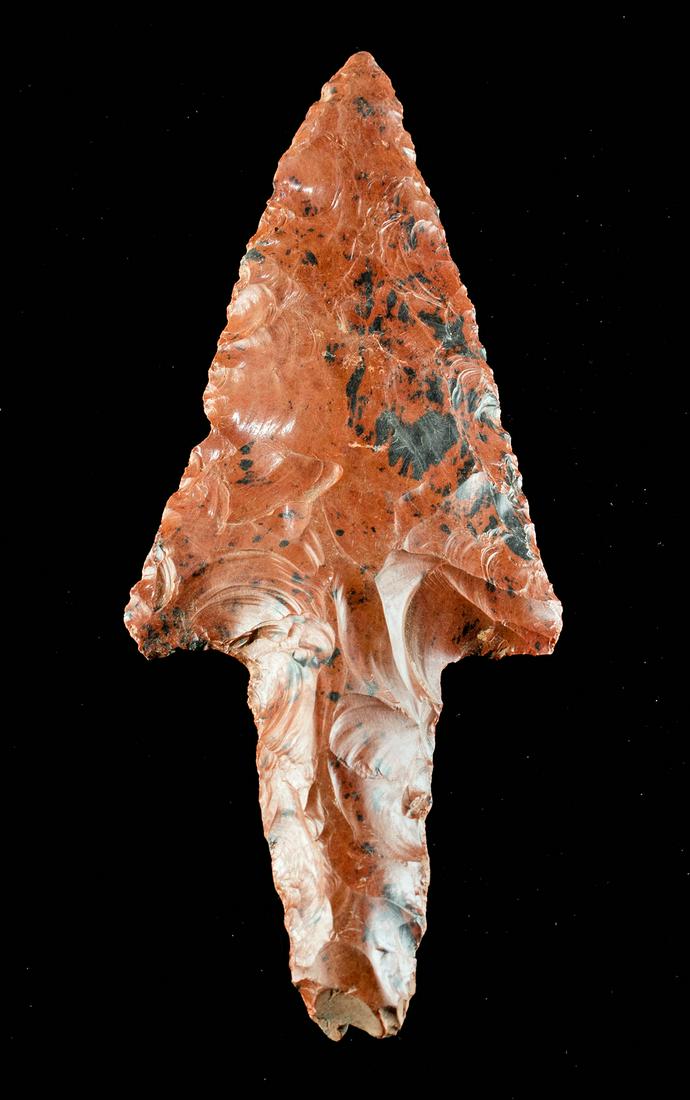Huge Colima Mahogany Obsidian Spear Tip (1 of 3)