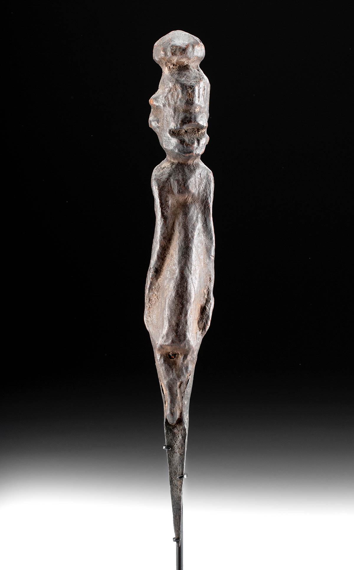 Late 19th C. African Chamba Wood Figure (1 of 4)