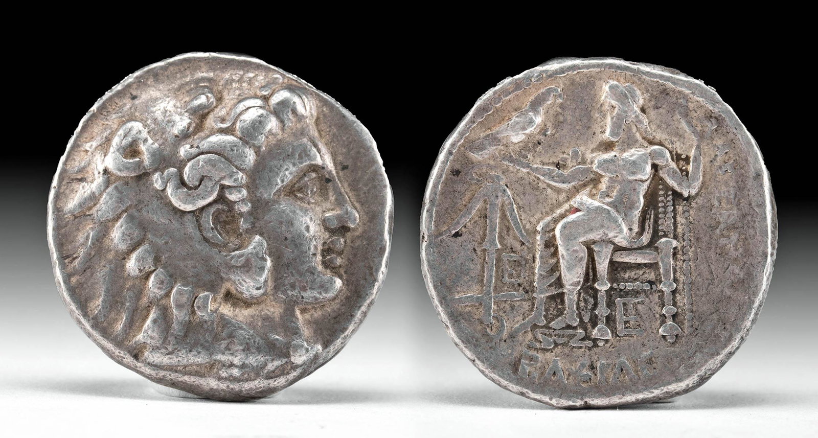 Greek Macedonian AR Alexander III Tetradrachm (1 of 3)