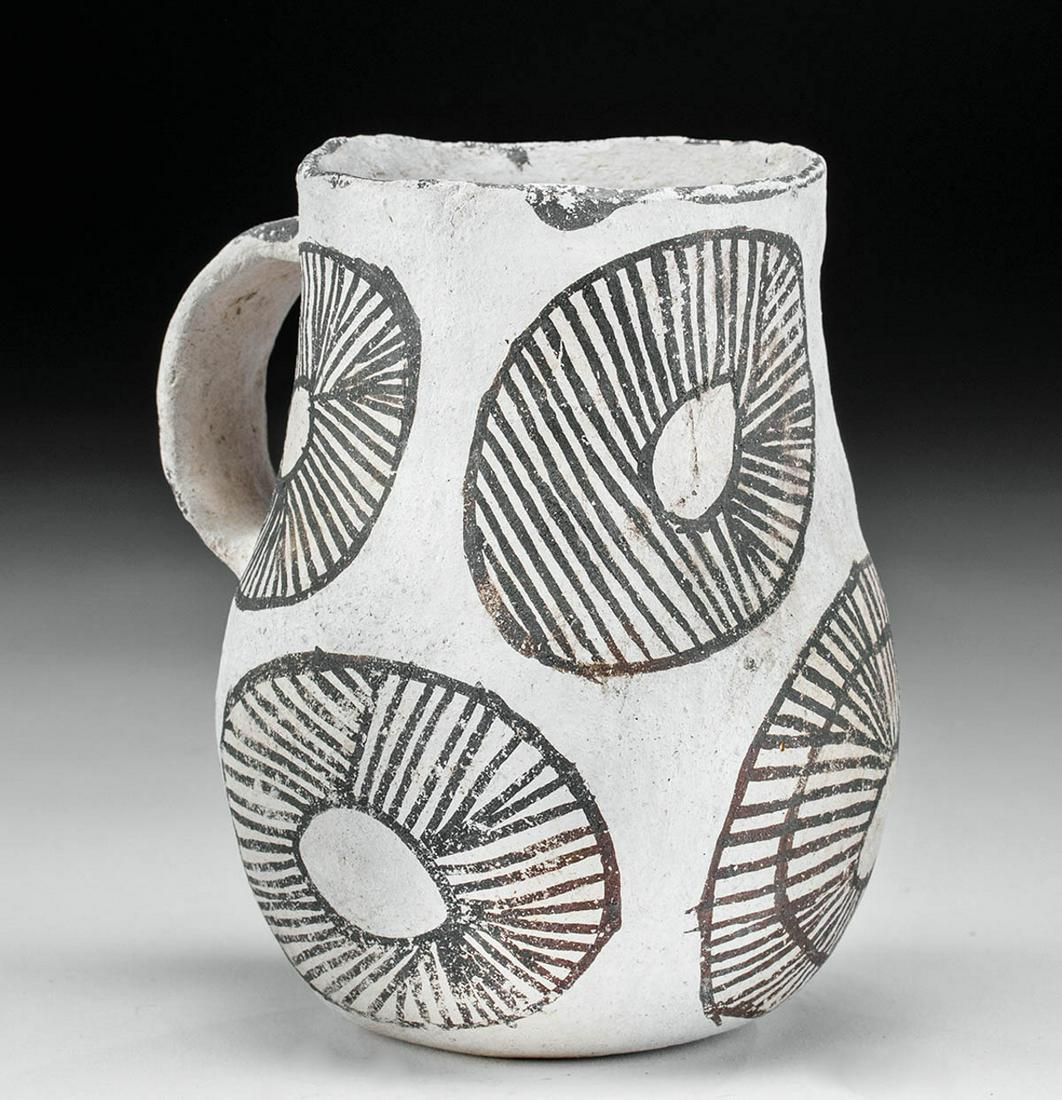 Anasazi Gallup Bichrome Pitcher w/ Floral Medallions (1 of 4)