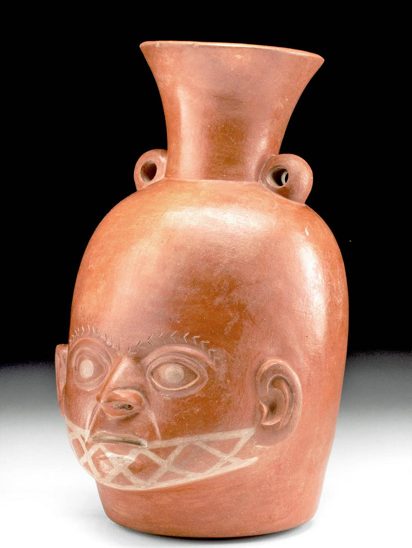 Salinar-Moche Redware Portrait Vessel (1 of 6)