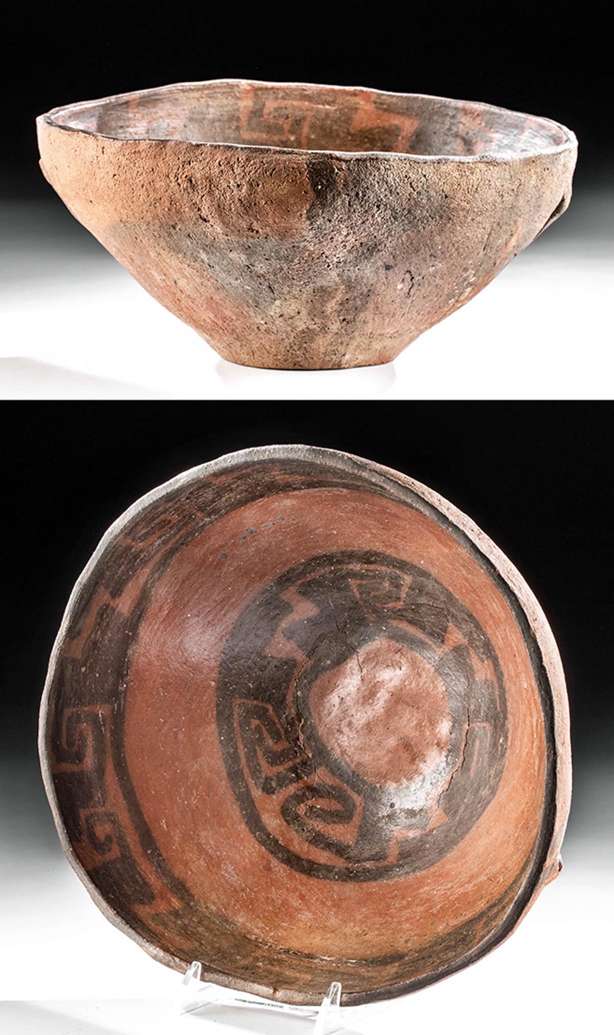 Argentinian Belen Earthenware Bowl w/ Geometric Motifs (1 of 7)