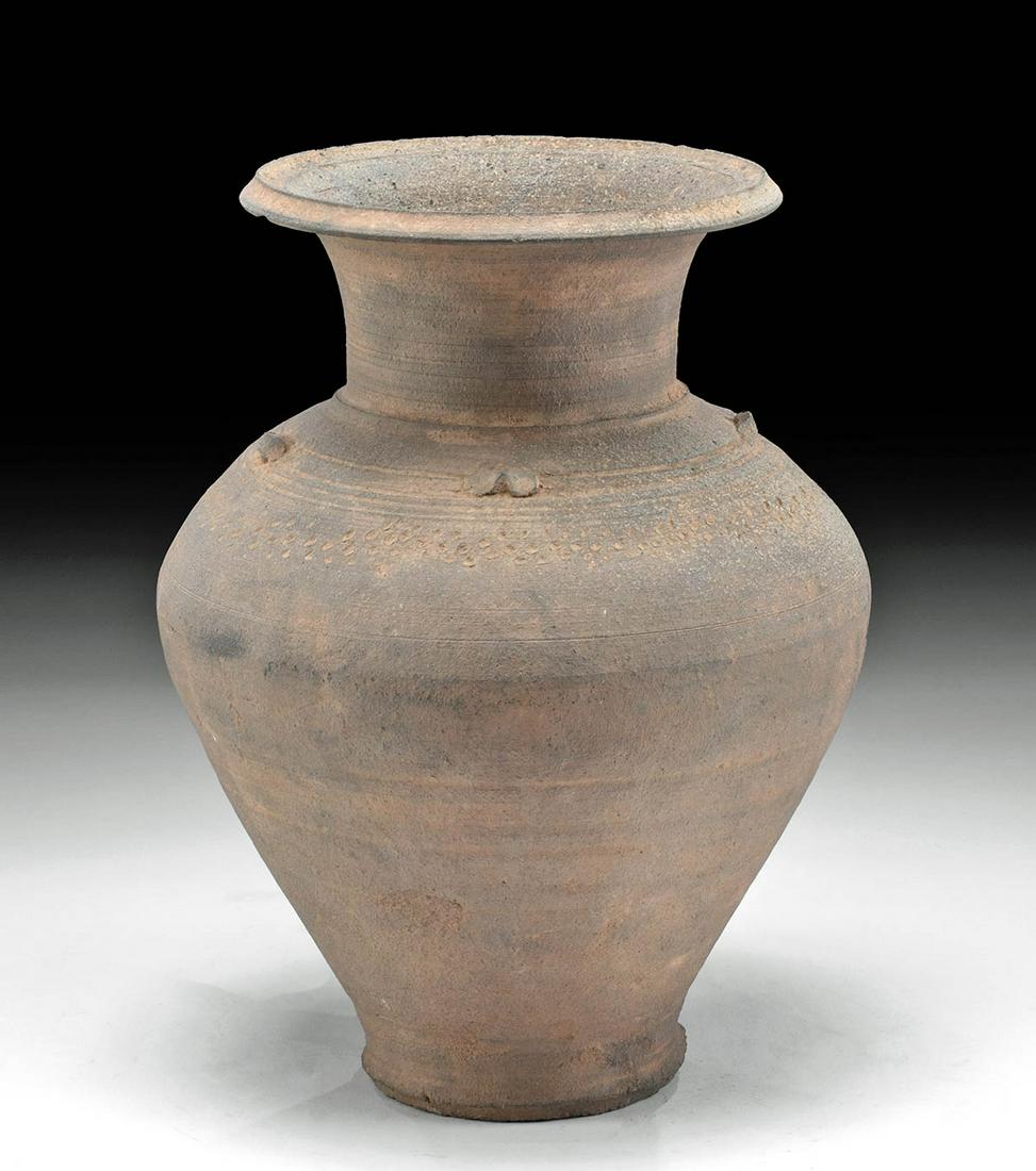 15th C. Thai Sawankhalok Pottery Jar, ex-Museum (1 of 4)