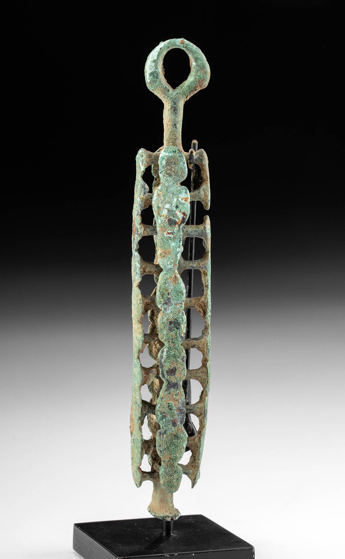 Ancient Greek Geometric Bronze Implement (1 of 3)