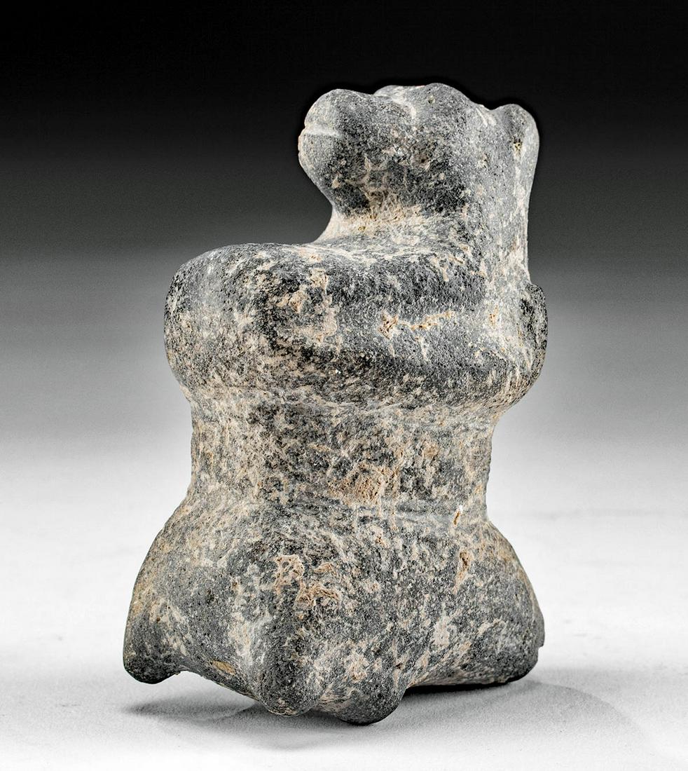 Colima Stone Dog & Bear Mace Head (1 of 5)