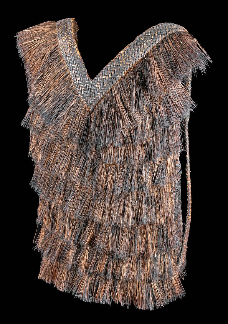 Rare Early 20th C. Ifugao Palm Fiber Headhunter Basket (1 of 4)