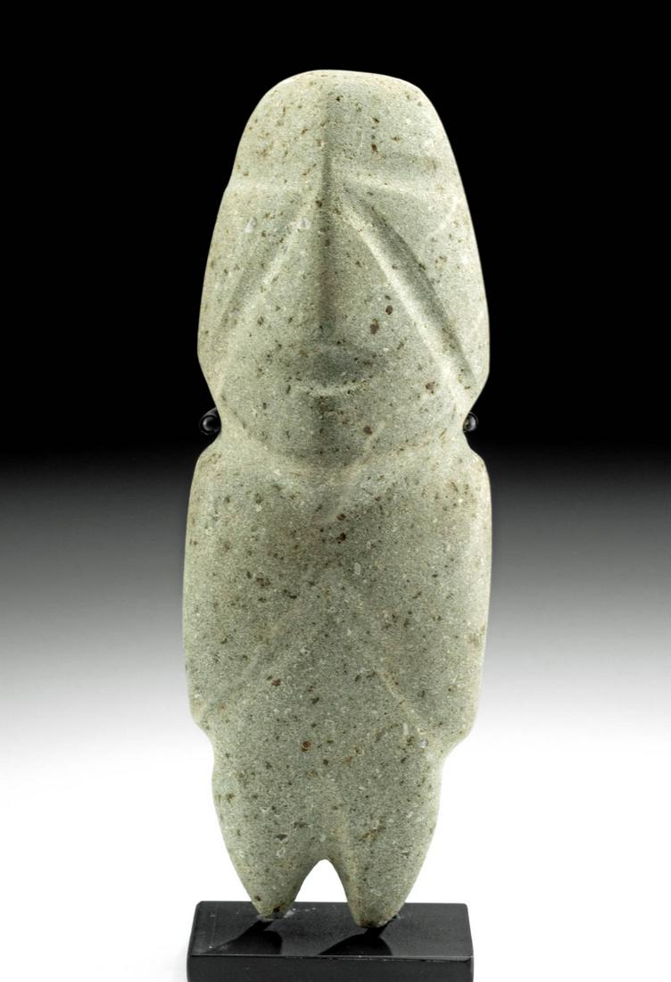 Guerrero Mezcala Greenstone Type M 18 Axe God Figure (1 of 3)