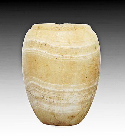 An Egyptian Alabaster Jar - 2