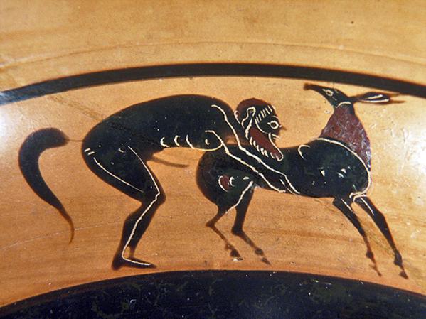 An Attic Cup with Erotic Scene, Oakeshott Painter - 7