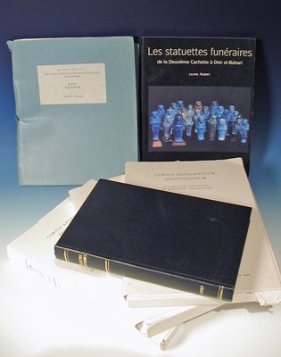 A Lot of Reference Books - Shabtis / Ushabtis