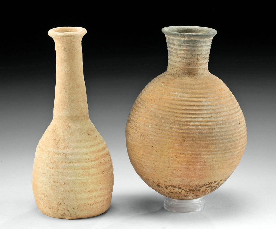 Group of 2 Ancient Holy Land Pottery Vessels (1 of 4)
