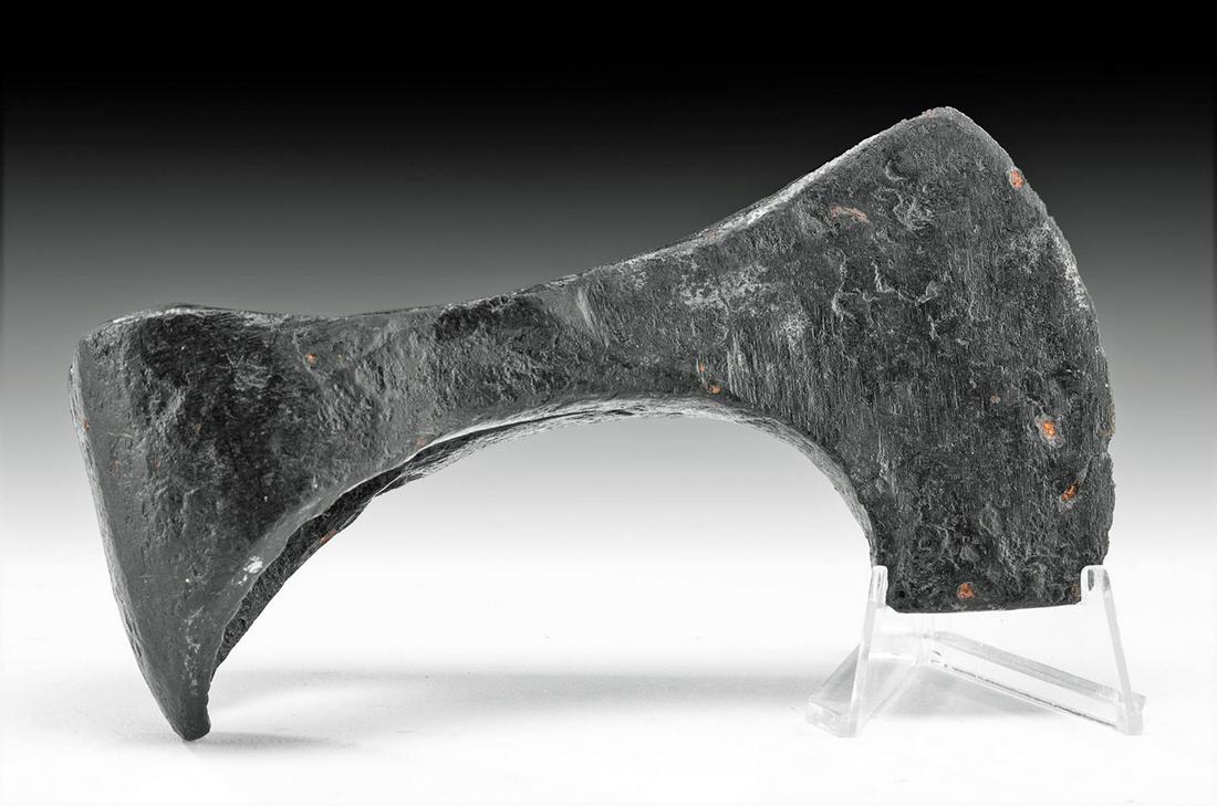 9th C. Viking Steel Bearded Axe Head - Skeggox (1 of 3)