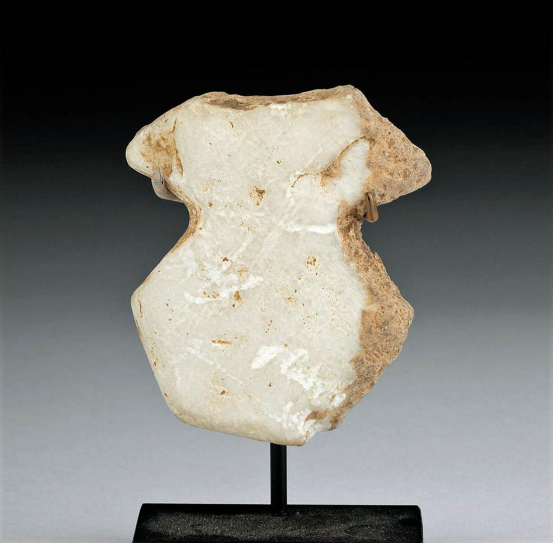 Anatolian Kusura-Beycesultan Marble Idol Fragment (1 of 4)