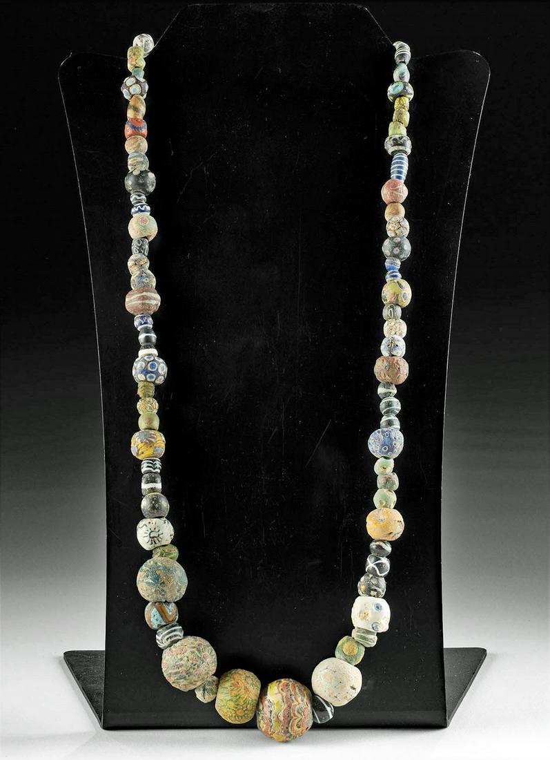 Roman, Persian & Islamic Glass Bead Necklace ex-Bonhams (1 of 3)