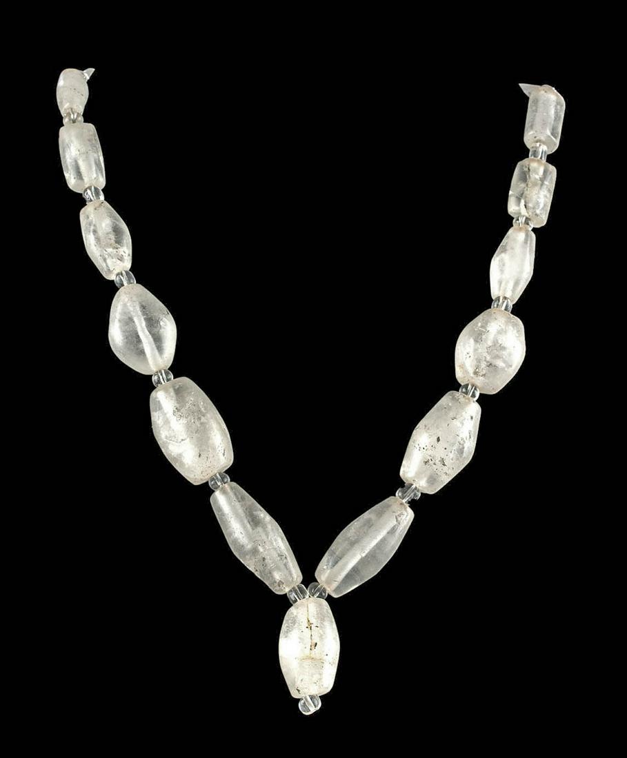 Beautiful Bactrian Quartz Bead Necklace (1 of 3)