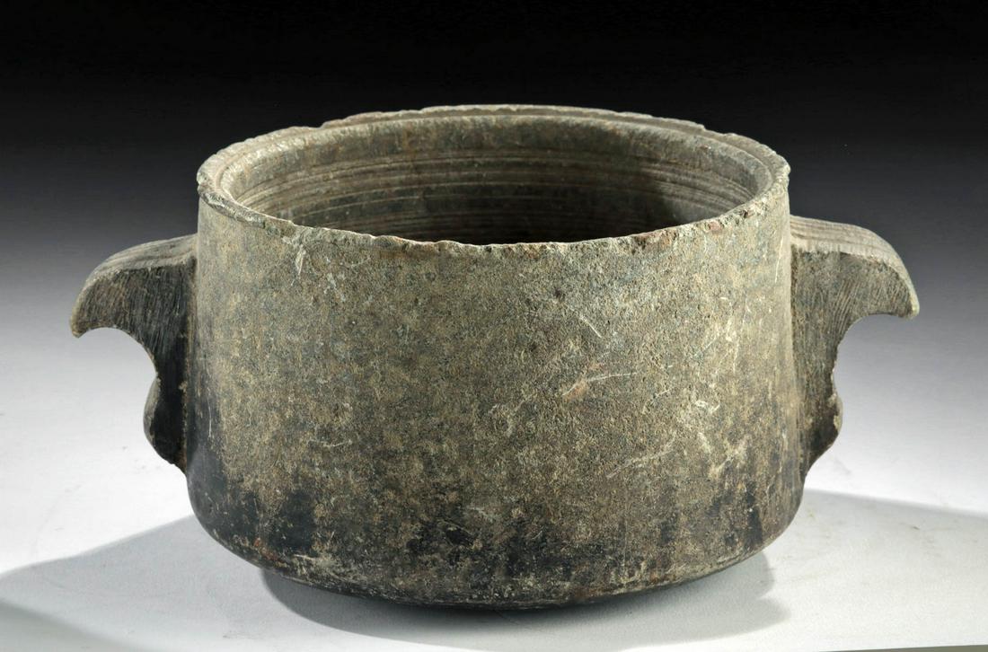 Ancient Anatolian Stone Handled Vessel (1 of 6)