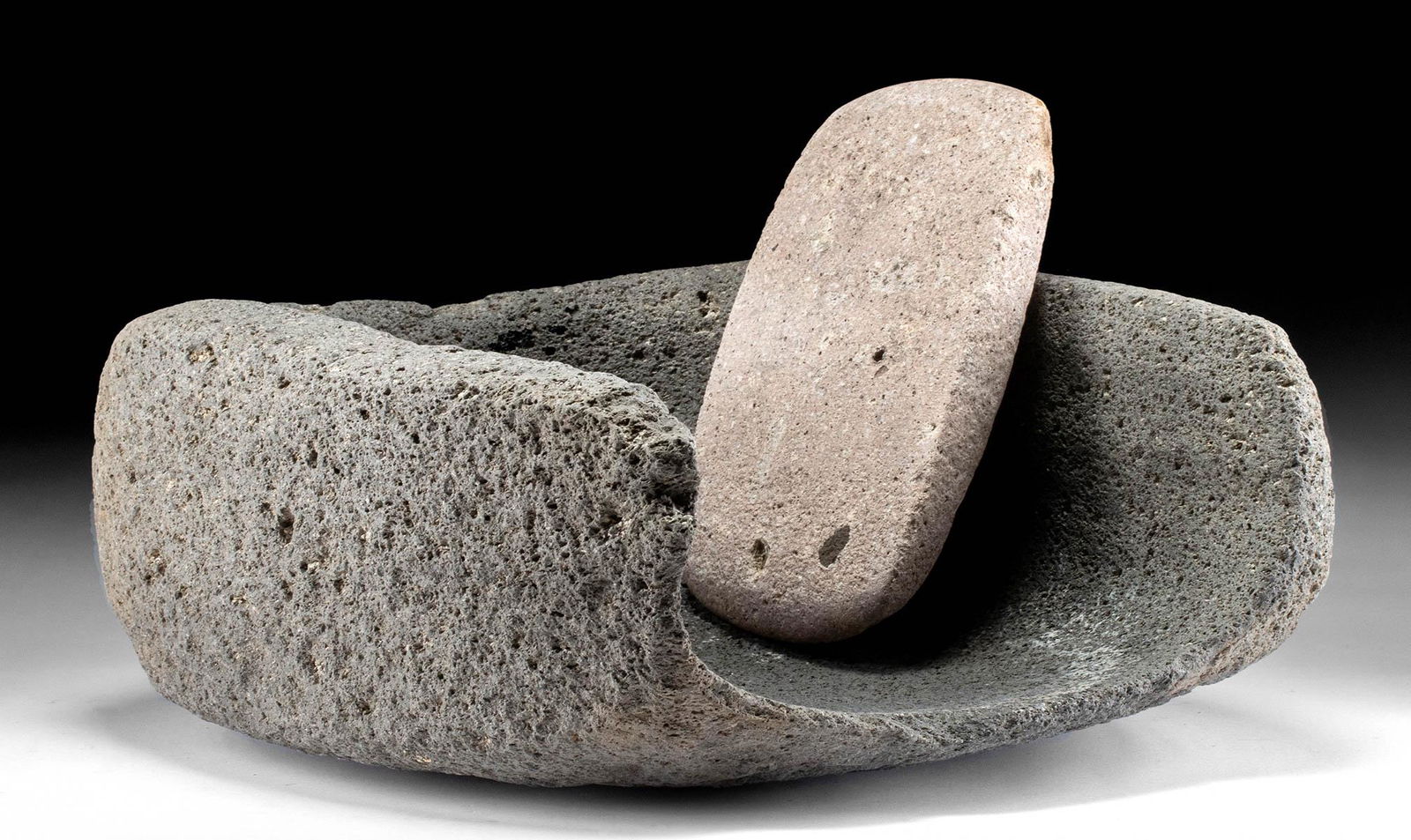 Large Casas Grandes Stone Mano & Trough Metate (1 of 3)