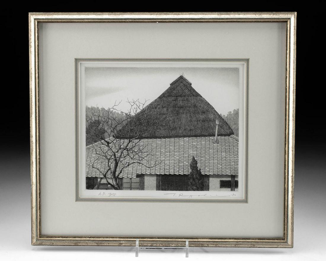 Ryohei Tanaka Etching (An Artist's Proof) 1980 (1 of 4)