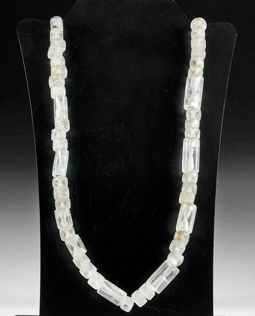 Pre-Columbian Tairona Quartz Bead Necklace (1 of 3)