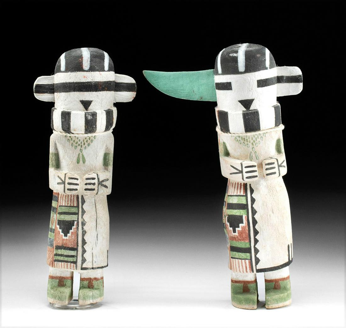 2004 Hopi Polychrome Wood Kachinas, M. Adams (1 of 4)