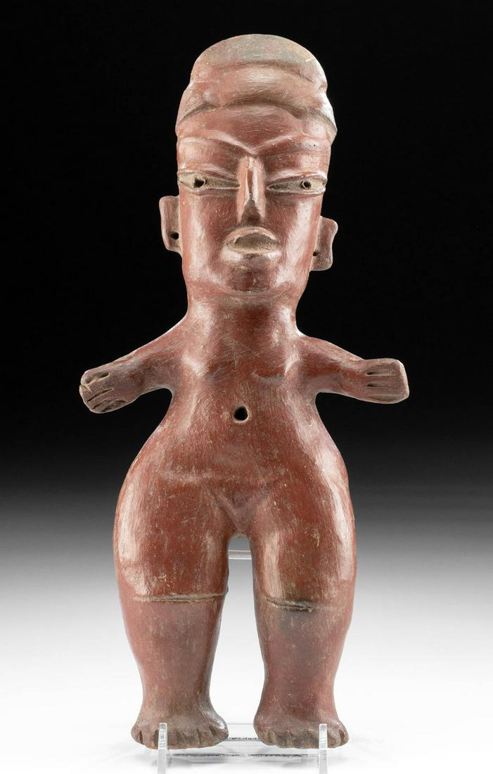 Tall Tlatilco Pottery Standing Female Figure Tl Tested