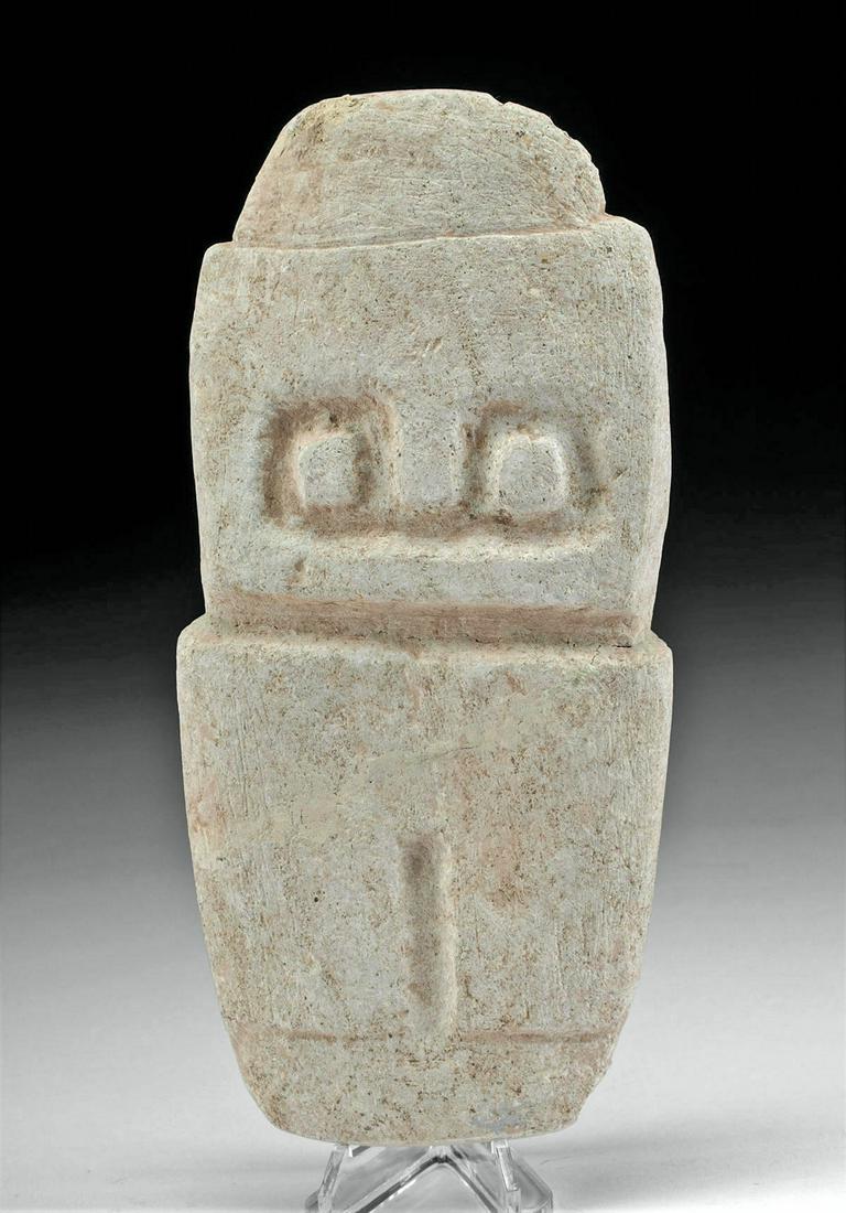 Valdivian Stone Idol Abstract Owl Form (1 of 3)